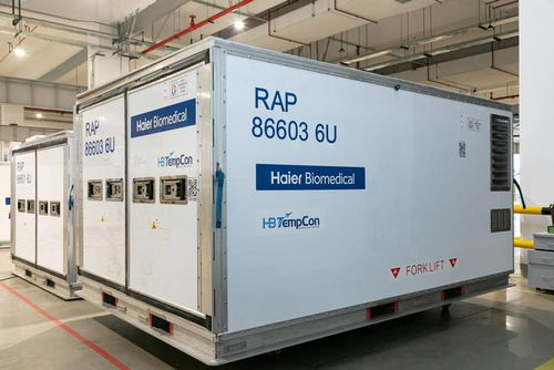 海爾生物醫療rap at1主動溫控集裝箱獲頒ctsoa證書