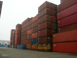 交通運輸設備出售信息 轉賣二手40尺平箱,高箱集裝箱