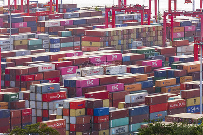 集裝箱碼頭圖片素材_免費下載_jpg圖片格式_VRF高清圖片501066877