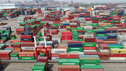 大片!一季度吞吐量3.4億噸,山東港口實現(xiàn)逆勢上揚