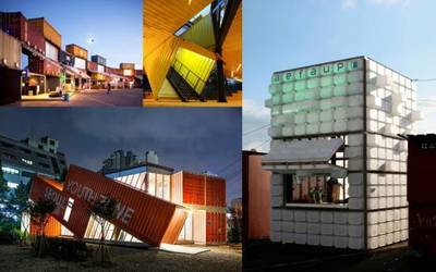 集裝箱街區設計案例欣賞